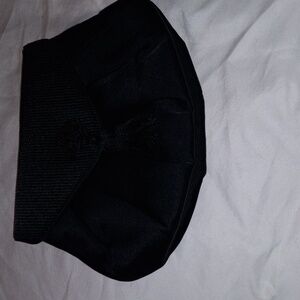 Black silk Givenchy crossbody purse 8 1/2 by 6 1/2 like new